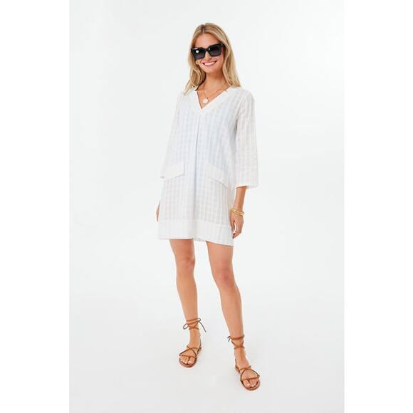 Tuckernuck POMANDER PLACE
White Mini Carolina Caftan Cover-Up Size XS - Picture 1 of 9